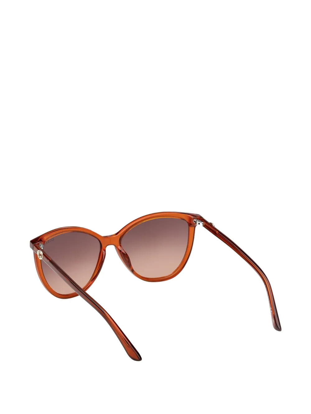 GUESS EYEWEAR Zonnebril met cat-eye montuur Oranje