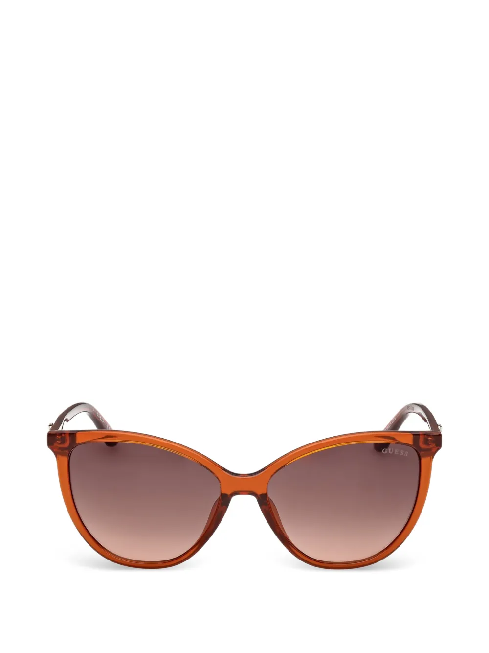 GUESS EYEWEAR Sonnenbrille mit Cat-Eye-Gestell - Orange