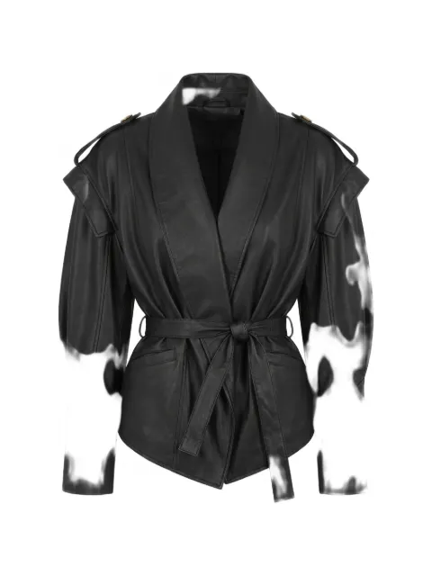 VICOLO belted jacket