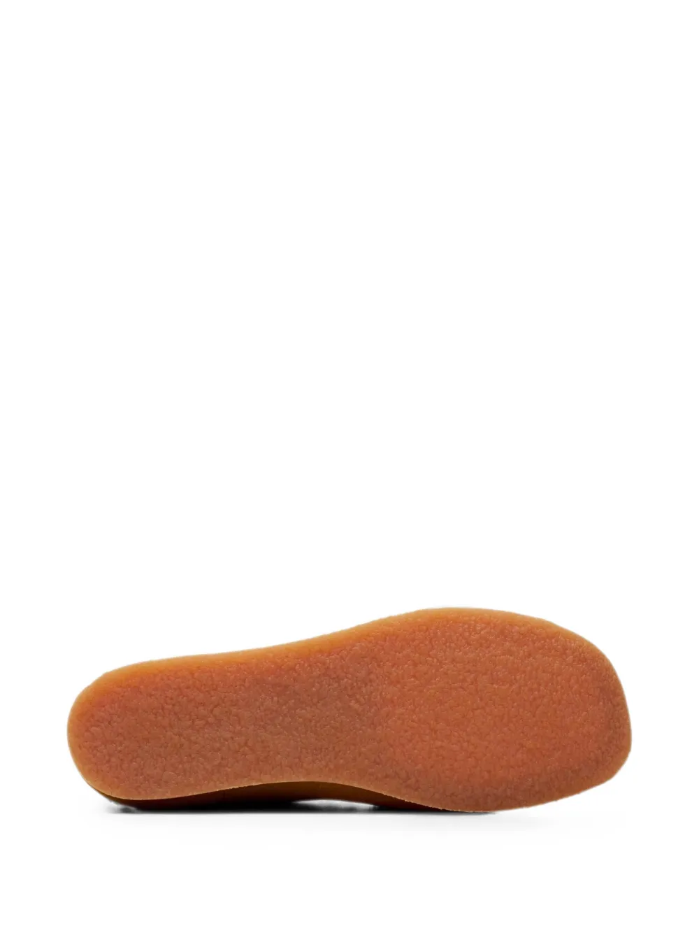 Clarks Kids Wallabee enkellaarzen met streep afwerking Geel