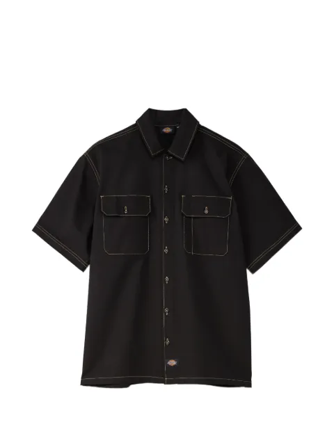 DICKIES camisa con costuras en contraste y bolsillo