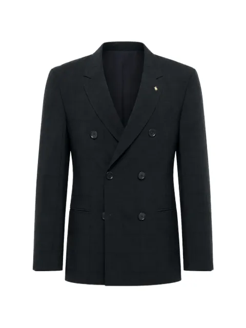 Corneliani double-breasted checked blazer