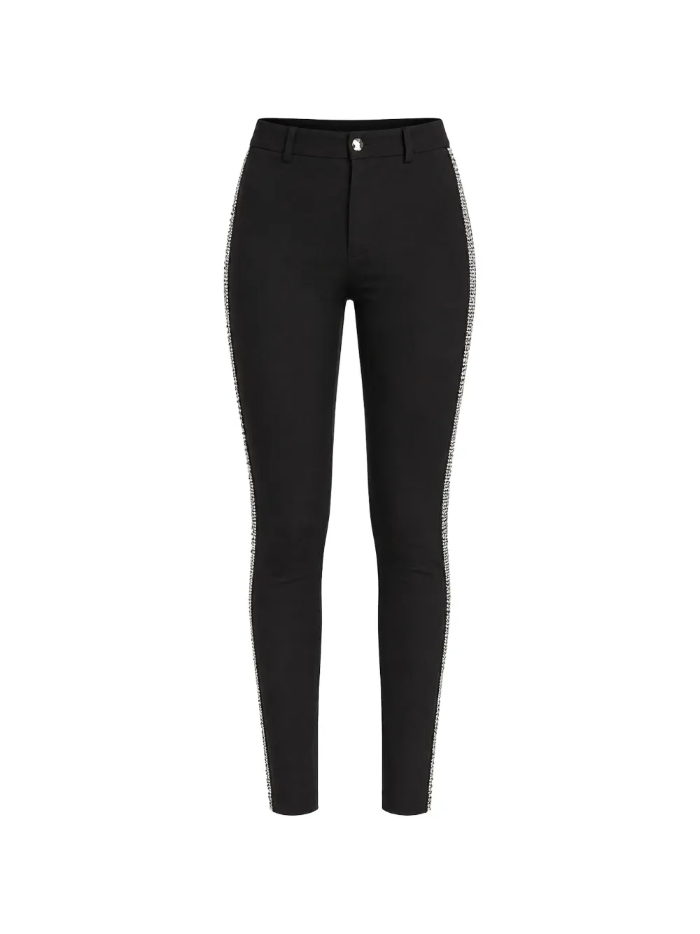 Philipp Plein side-stripe trousers - Schwarz