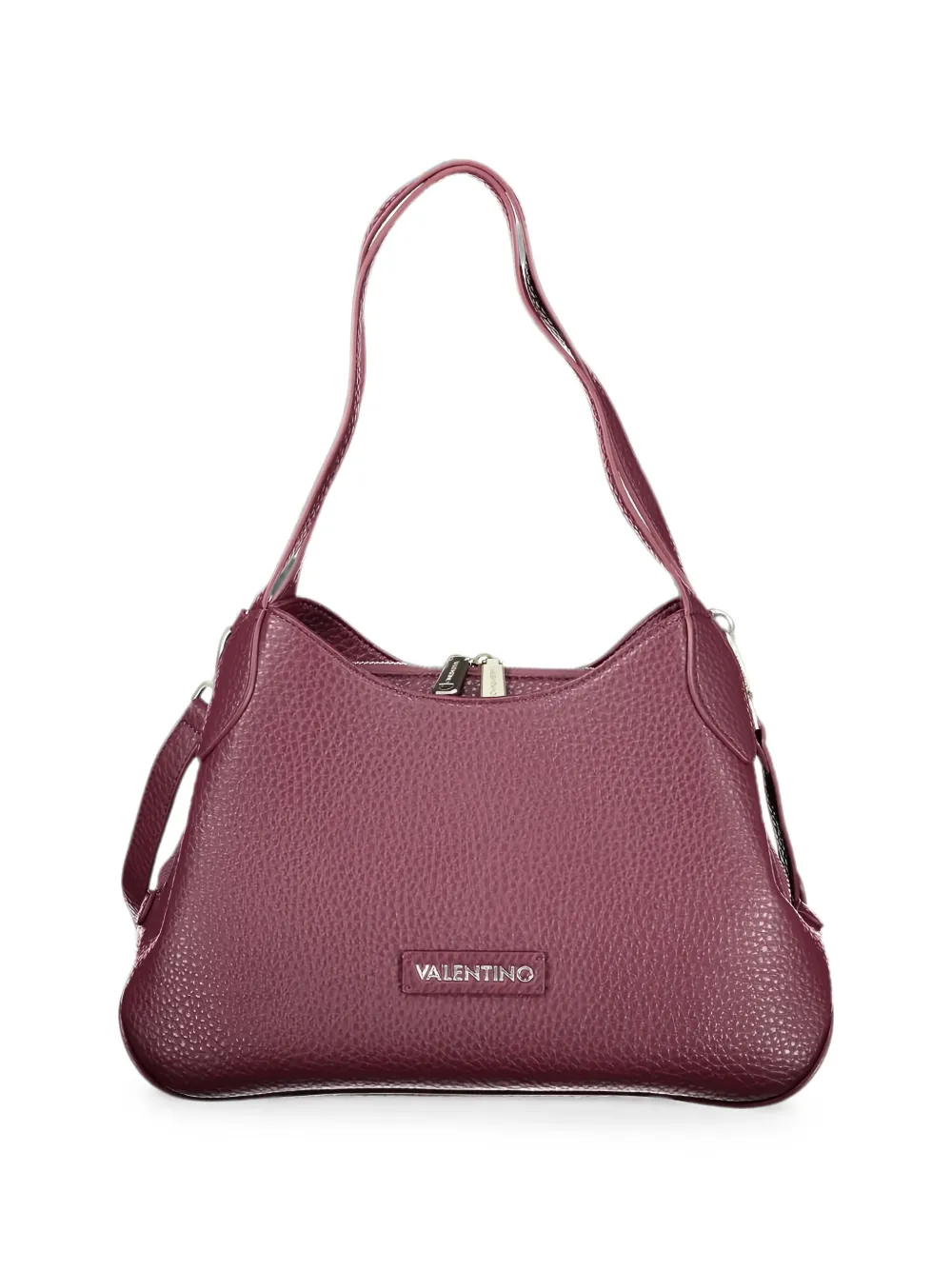 MARIO VALENTINO Willow pebbled shoulder bag - Rosso