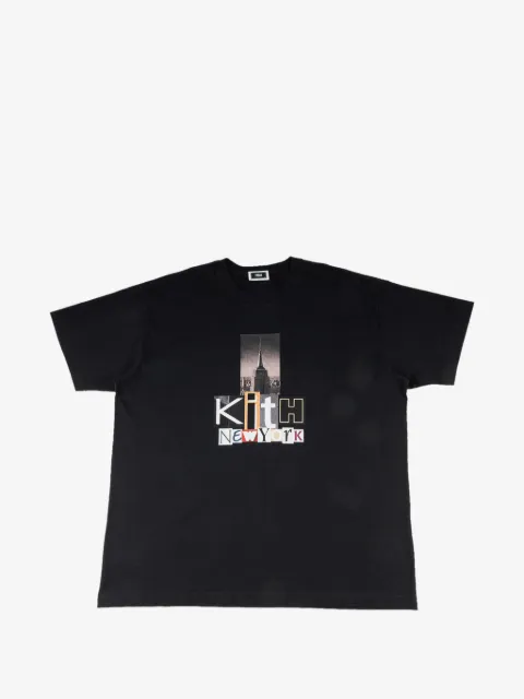 KITH T-Shirt mit New York-Print