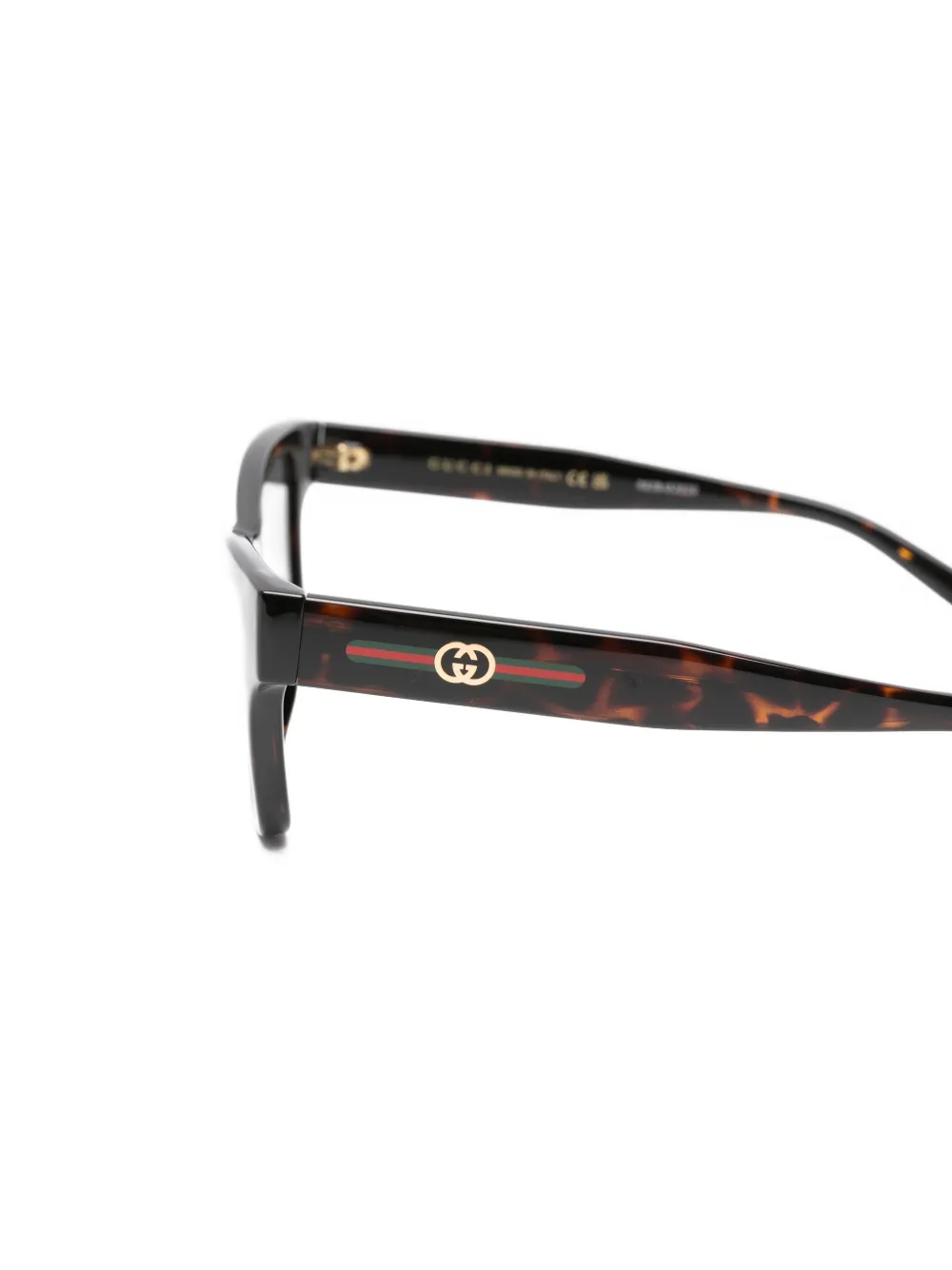 Gucci Eyewear Zonnebril met cat-eye montuur Bruin
