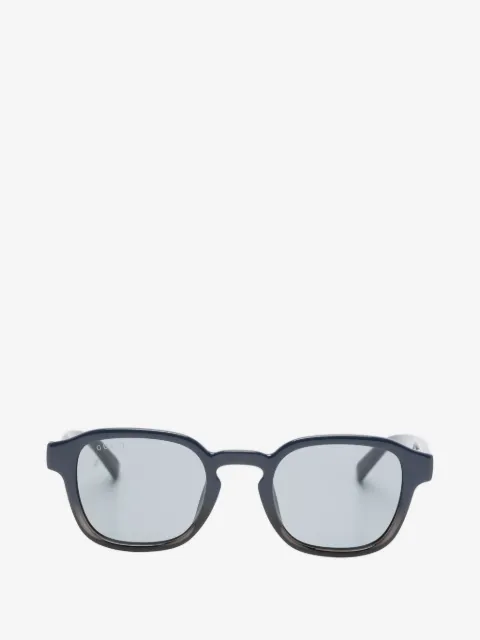 Gucci Eyewear lentes de sol con armazón cuadrada y logo estampado