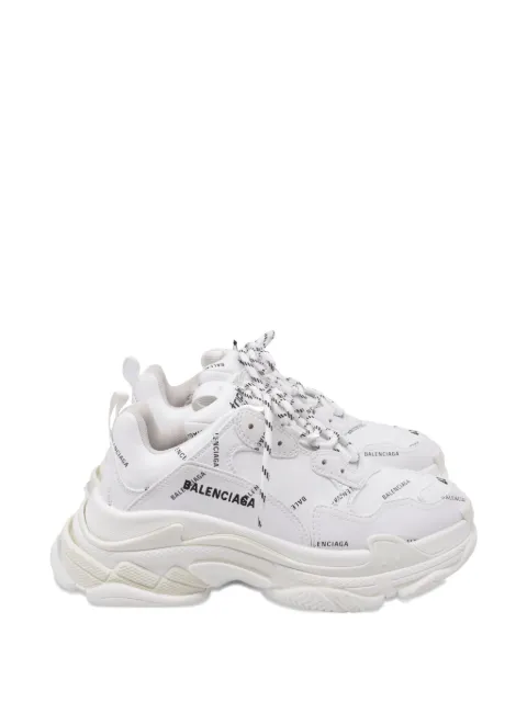 Balenciaga Pre-Owned Triple S logo sneakers