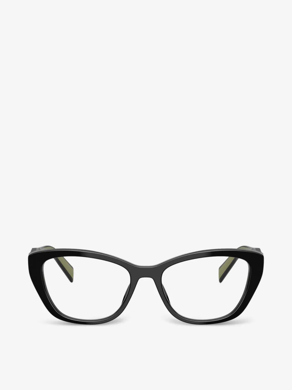 Prada Eyewear cat-eye frame glasses | Black | Image 1