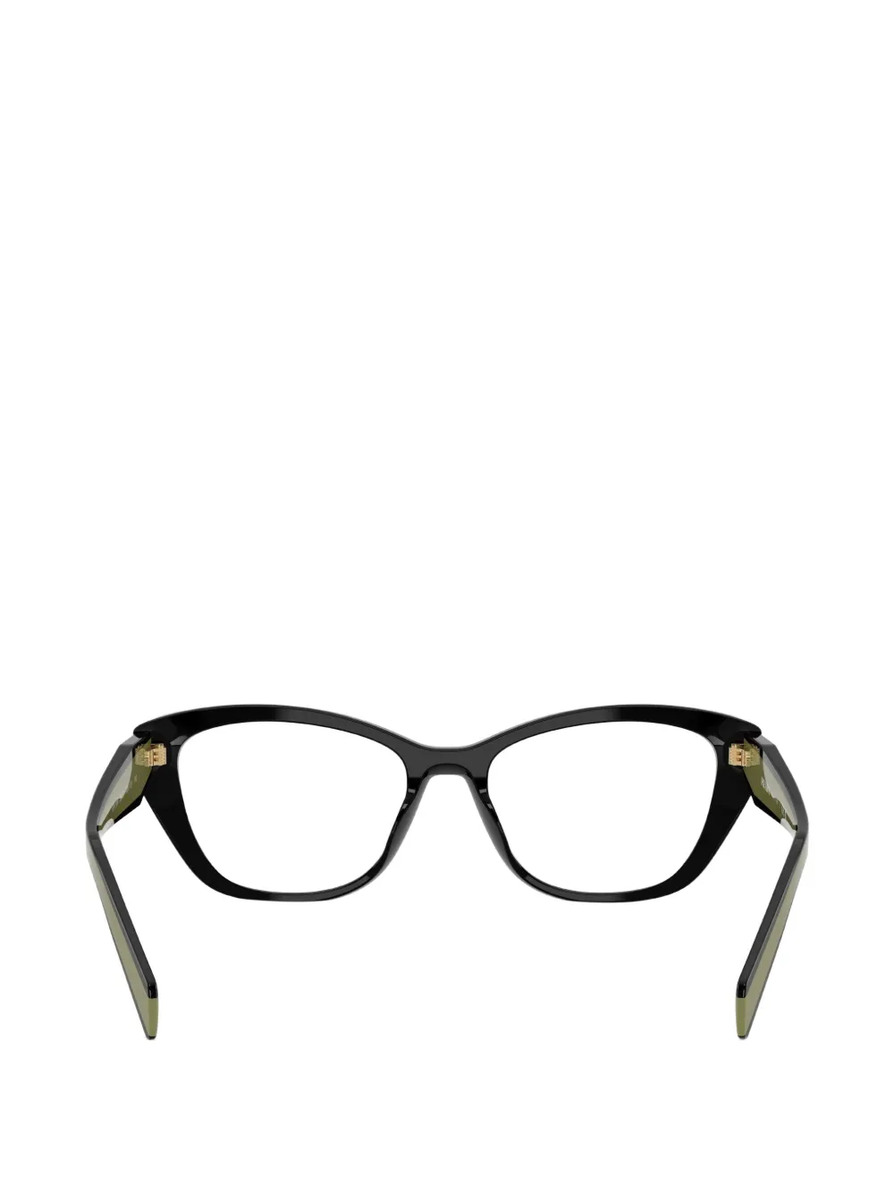 Prada Eyewear Bril met cat-eye montuur Zwart