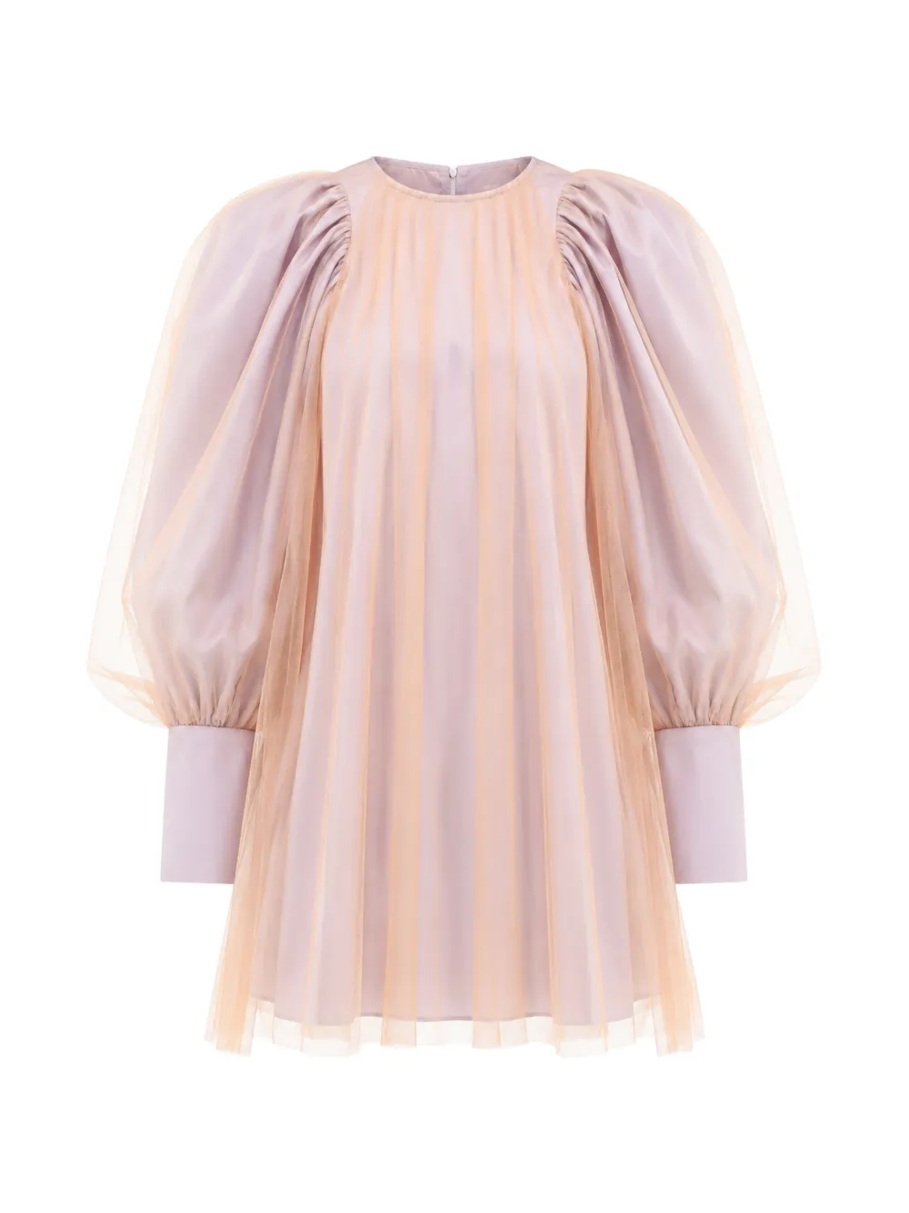 Viktor & Rolf Castle In The Sky puff-sleeve mini dress - Violett