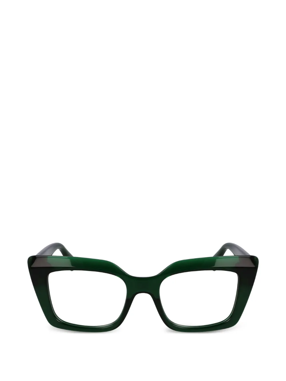 Ferragamo Eyewear cat-eye glasses - Verde