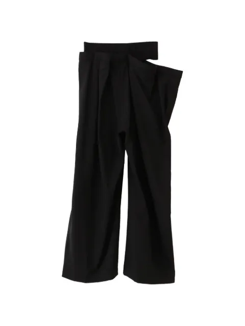 ALAINPAUL double-waistband trousers