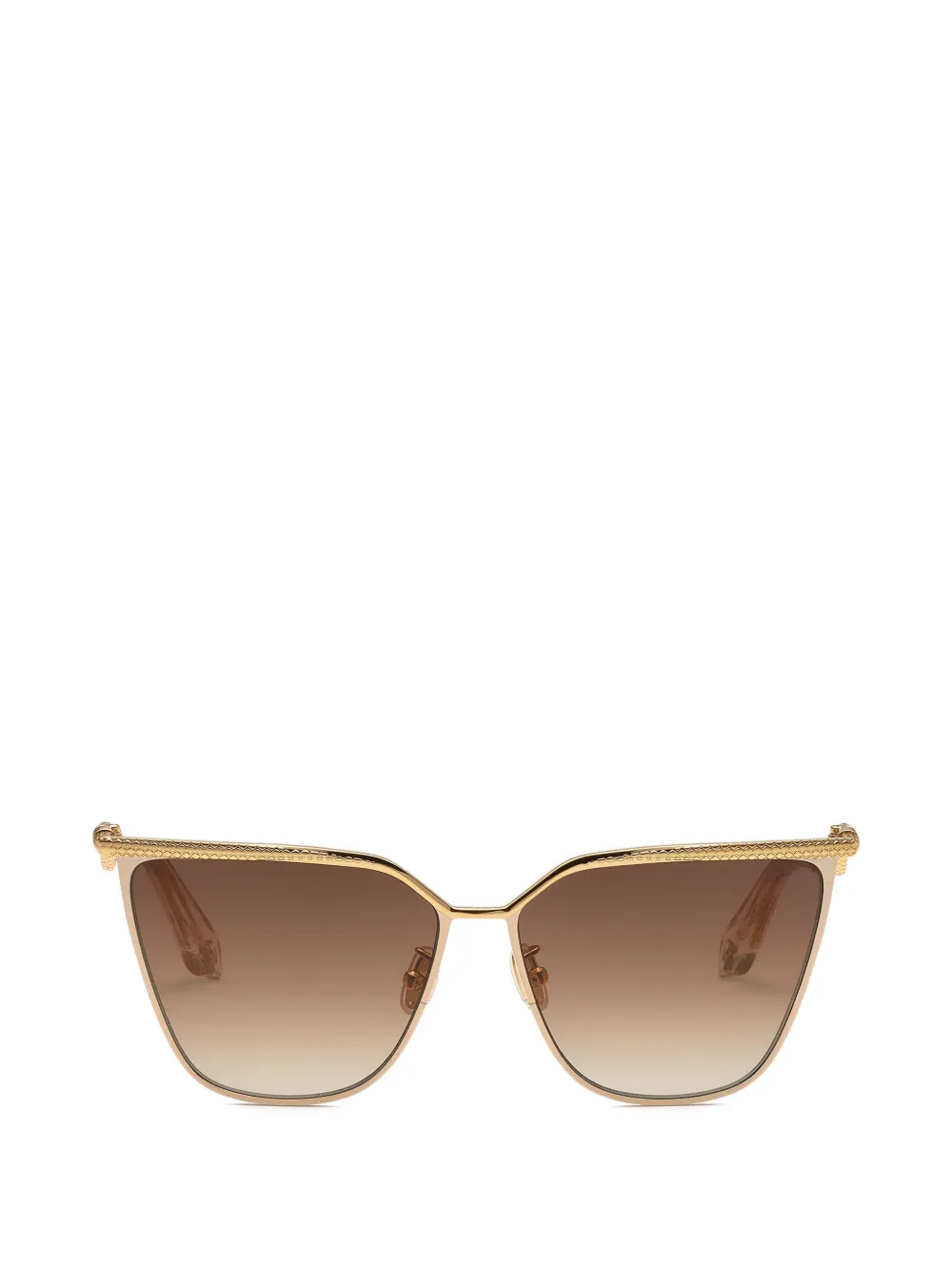 Roberto Cavalli geometric-frame sunglasses - Oro