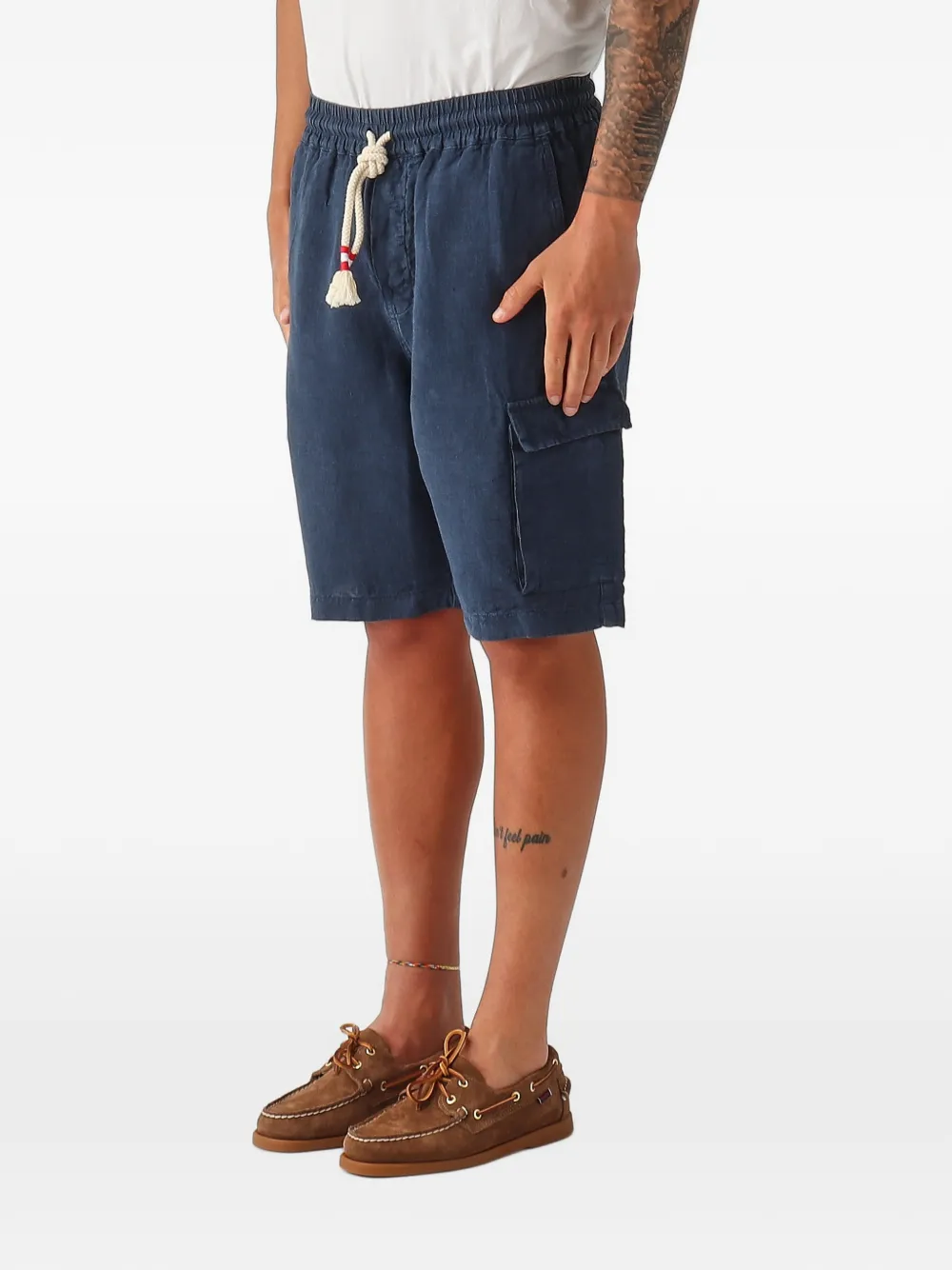 MC2 Saint Barth Marseille cargo shorts Blauw