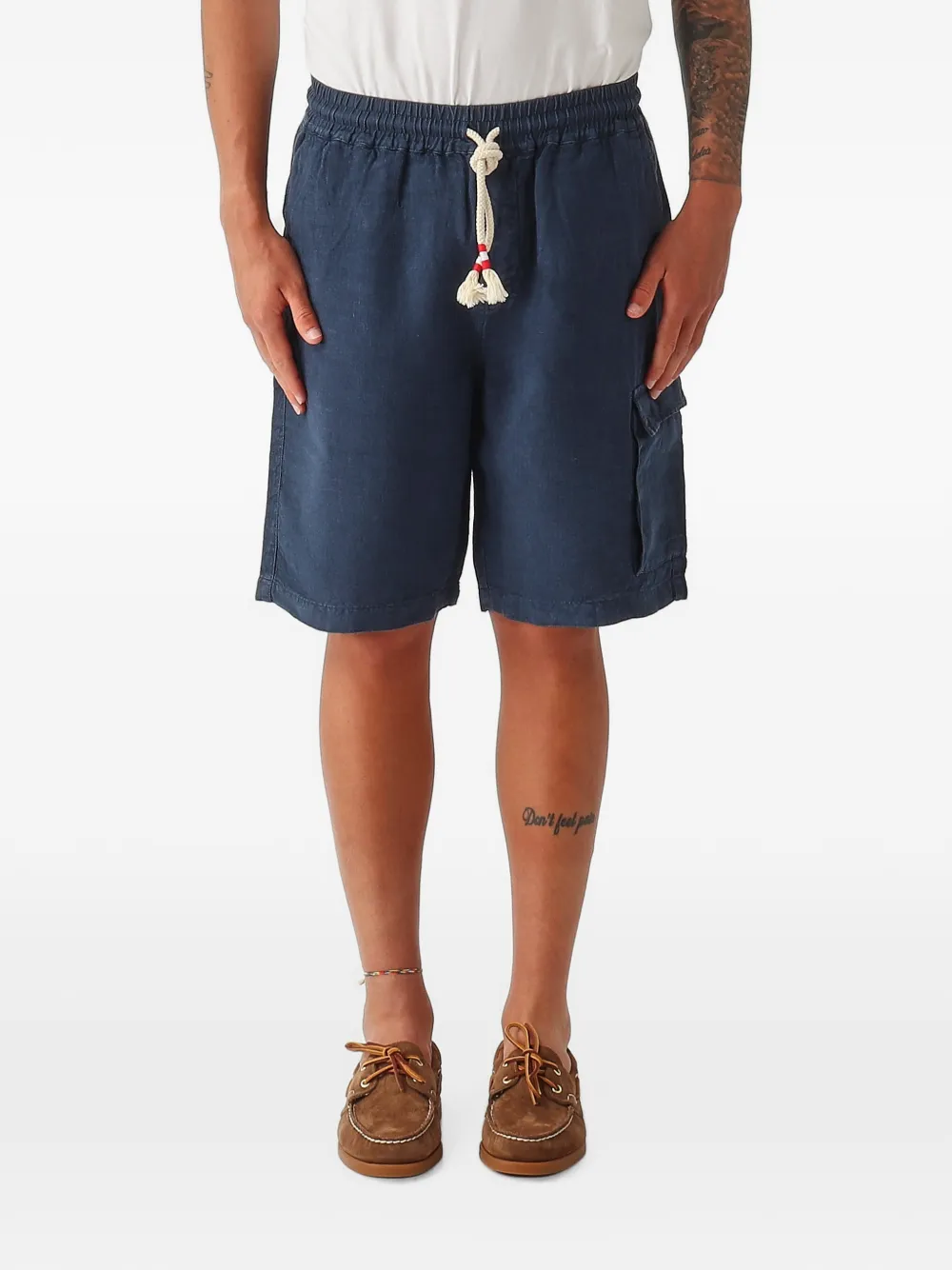 MC2 Saint Barth Marseille cargo shorts Blauw