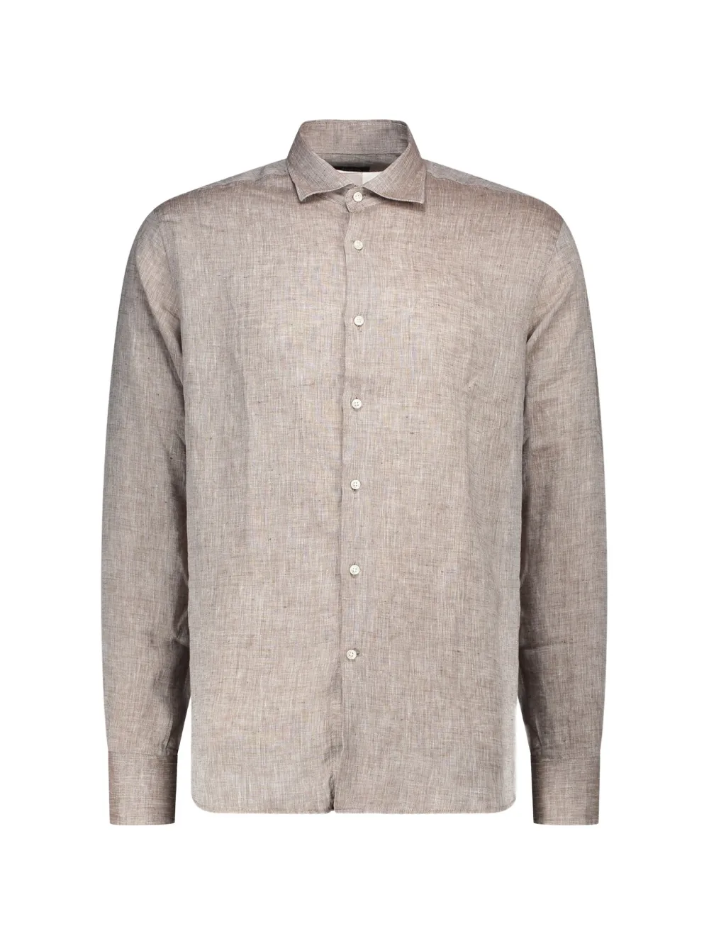 Deperlu Arthur linen shirt - Grigio