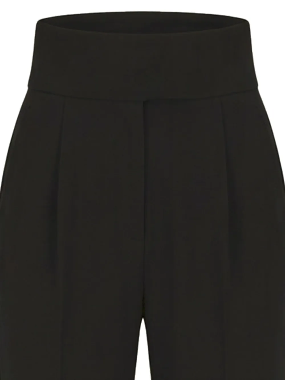 Incotex Tina broek met wijde pijpen Zwart