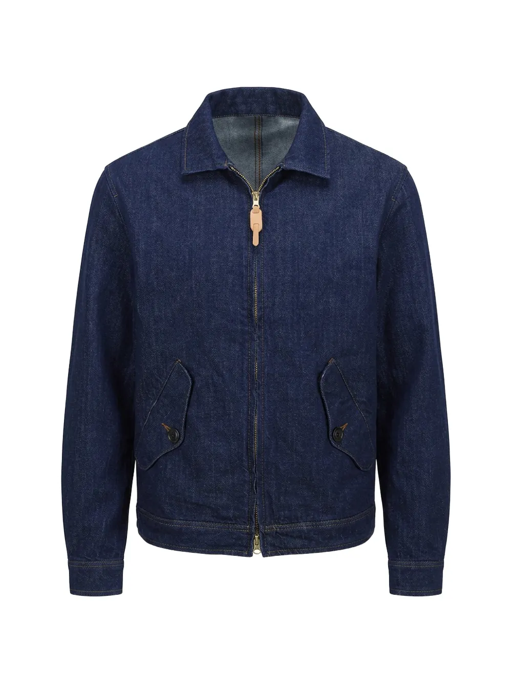 Ceccarelli zip-up denim jacket - Blu