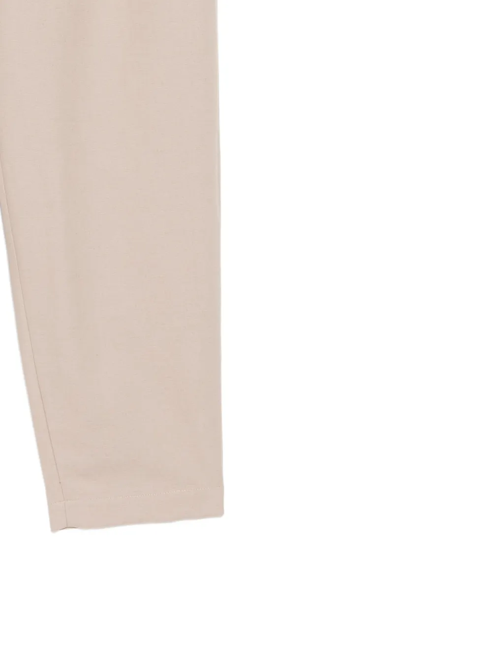 Maison Kitsuné Broek met geborduurd logo Bruin