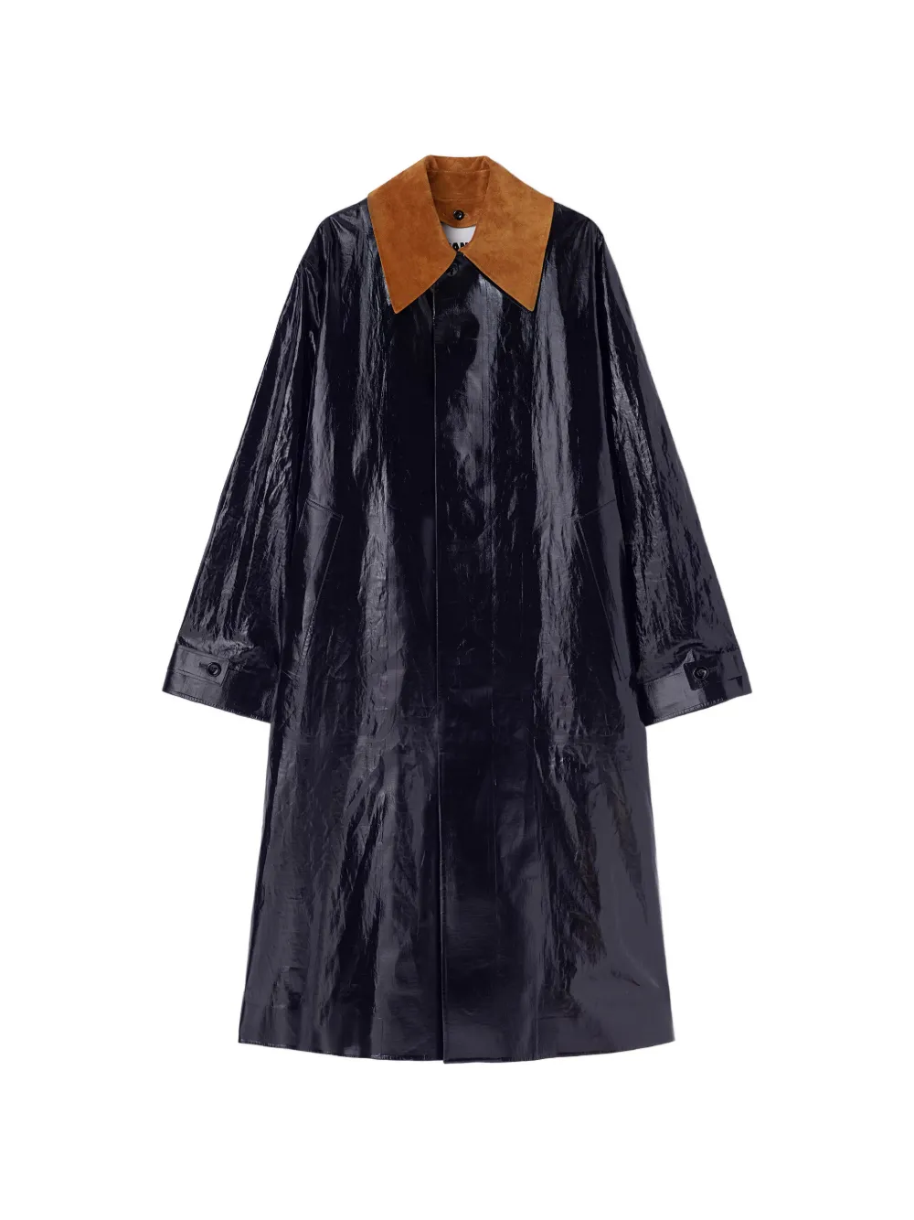 Jil Sander single-breasted coat - Blue