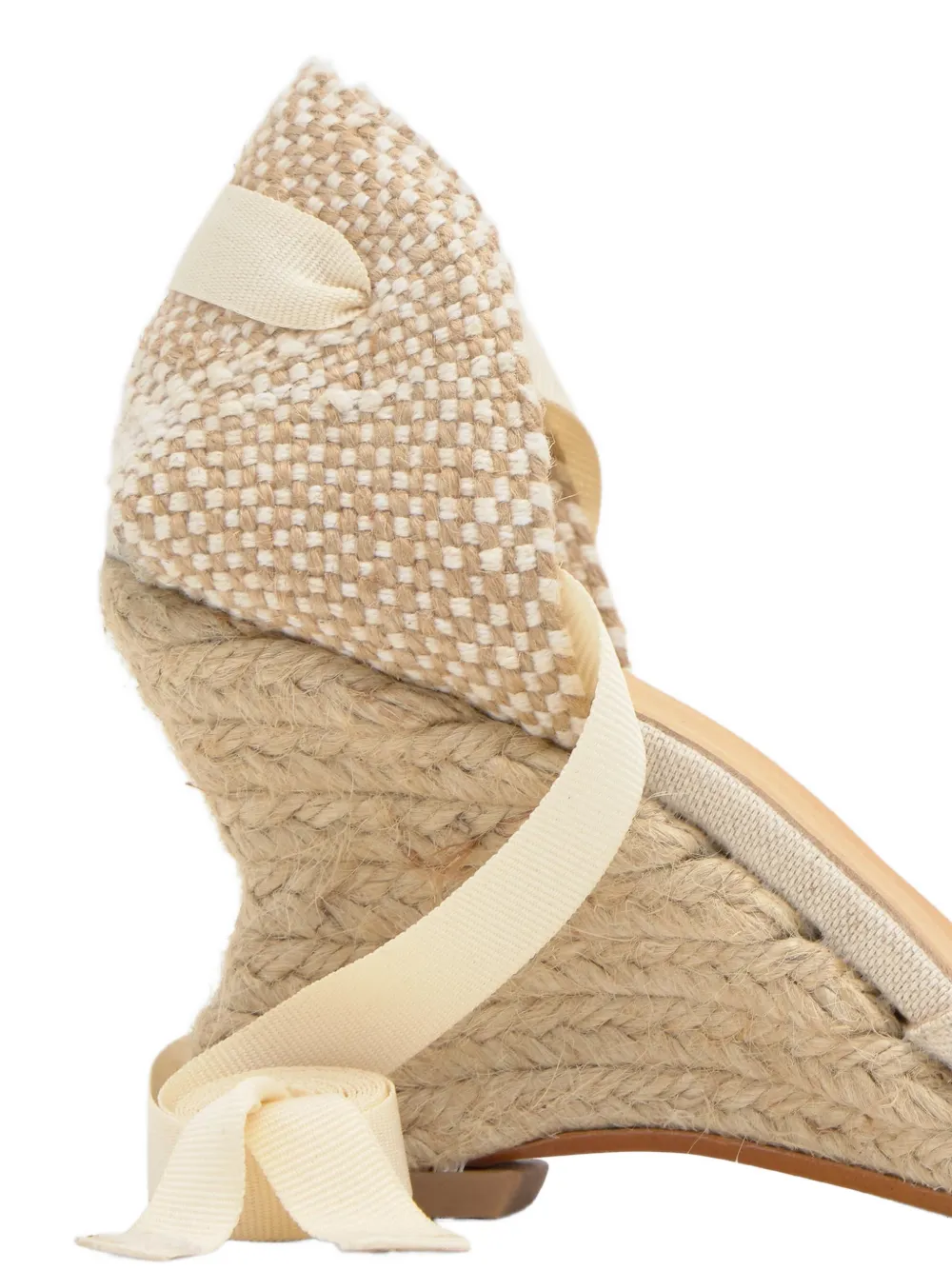Castañer Jud espadrilles met sleehak Beige