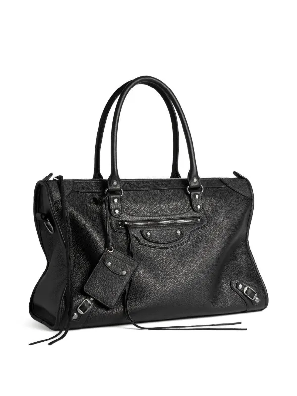 Balenciaga ル シティ レザーハンドバッグ | ブラック | FARFETCH JP