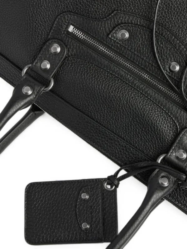 Balenciaga ル シティ レザーハンドバッグ | ブラック | FARFETCH JP
