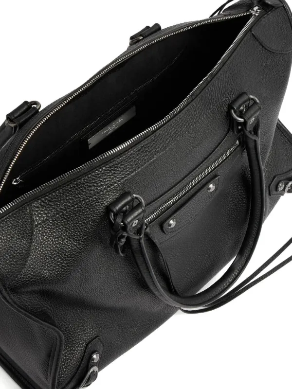 Balenciaga ル シティ レザーハンドバッグ | ブラック | FARFETCH JP