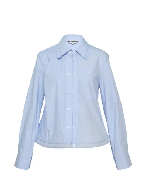 Melitta Baumeister double-breasted long sleeve shirt