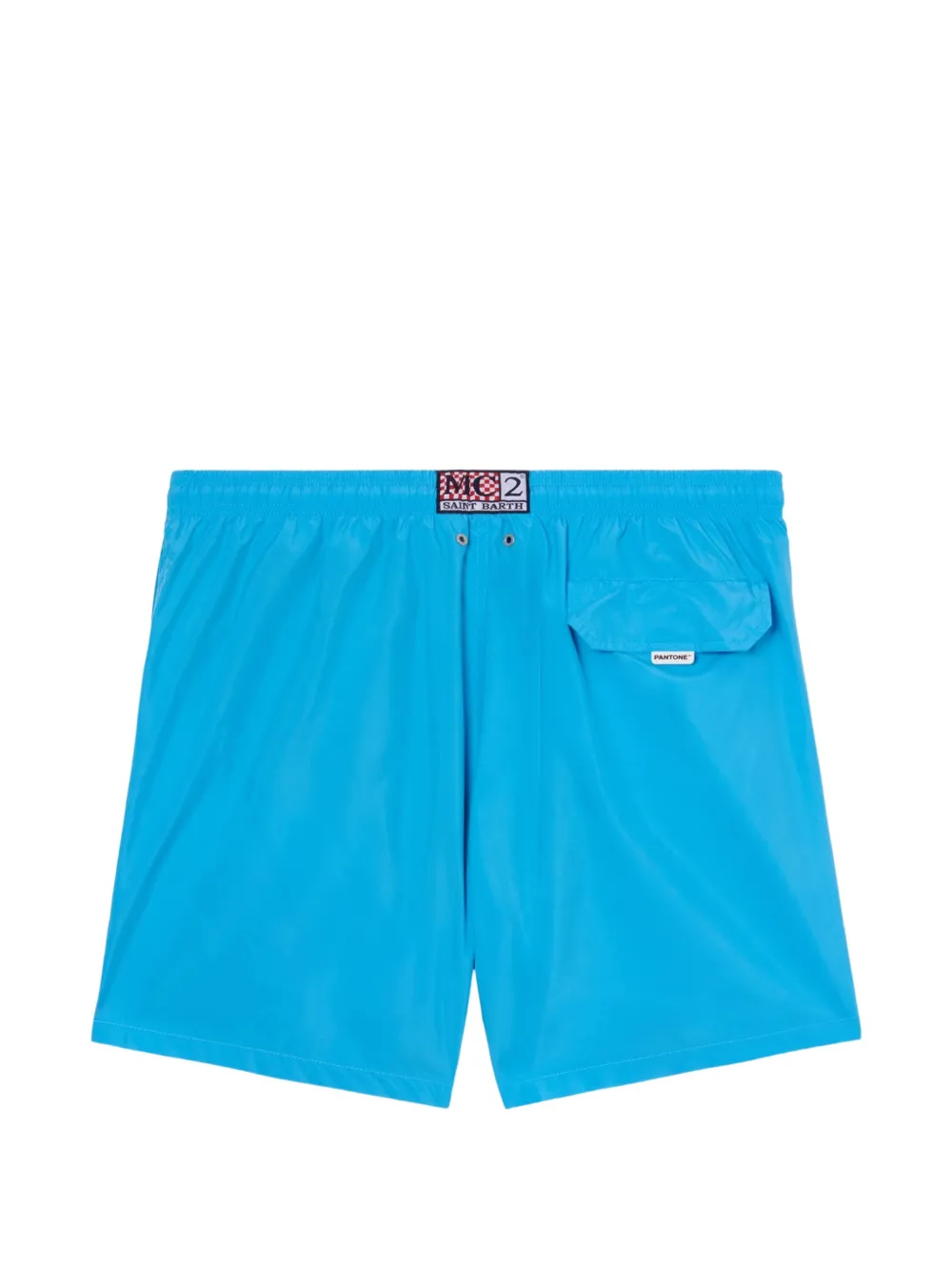 MC2 Saint Barth Zwembroek met trekkoordtaille Blauw