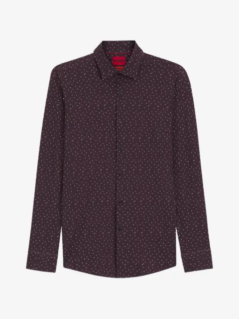HUGO abstract-print shirt