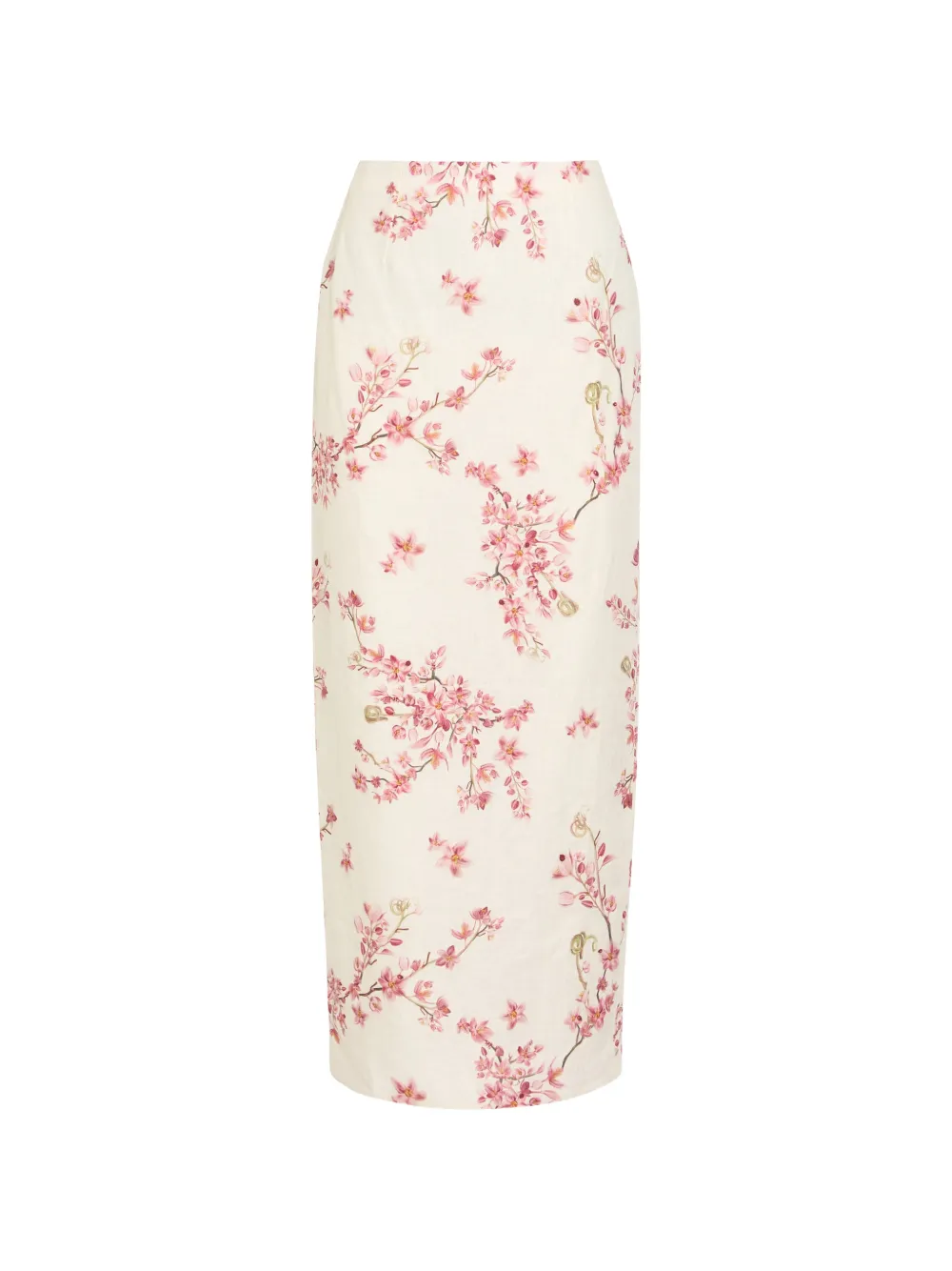 Agua By Agua Bendita Lirica high-waisted midi skirt - Toni neutri