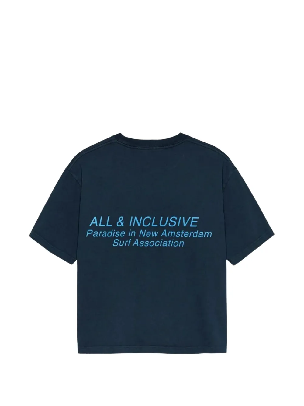 NEW AMSTERDAM Resorts katoenen T-shirt Blauw