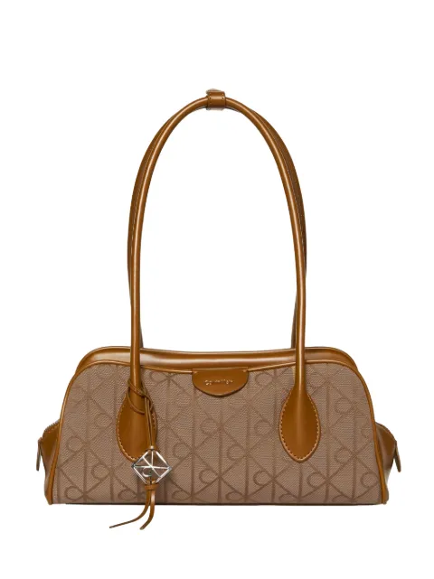 Calvin Klein Emblem monogram-pattern tote bag