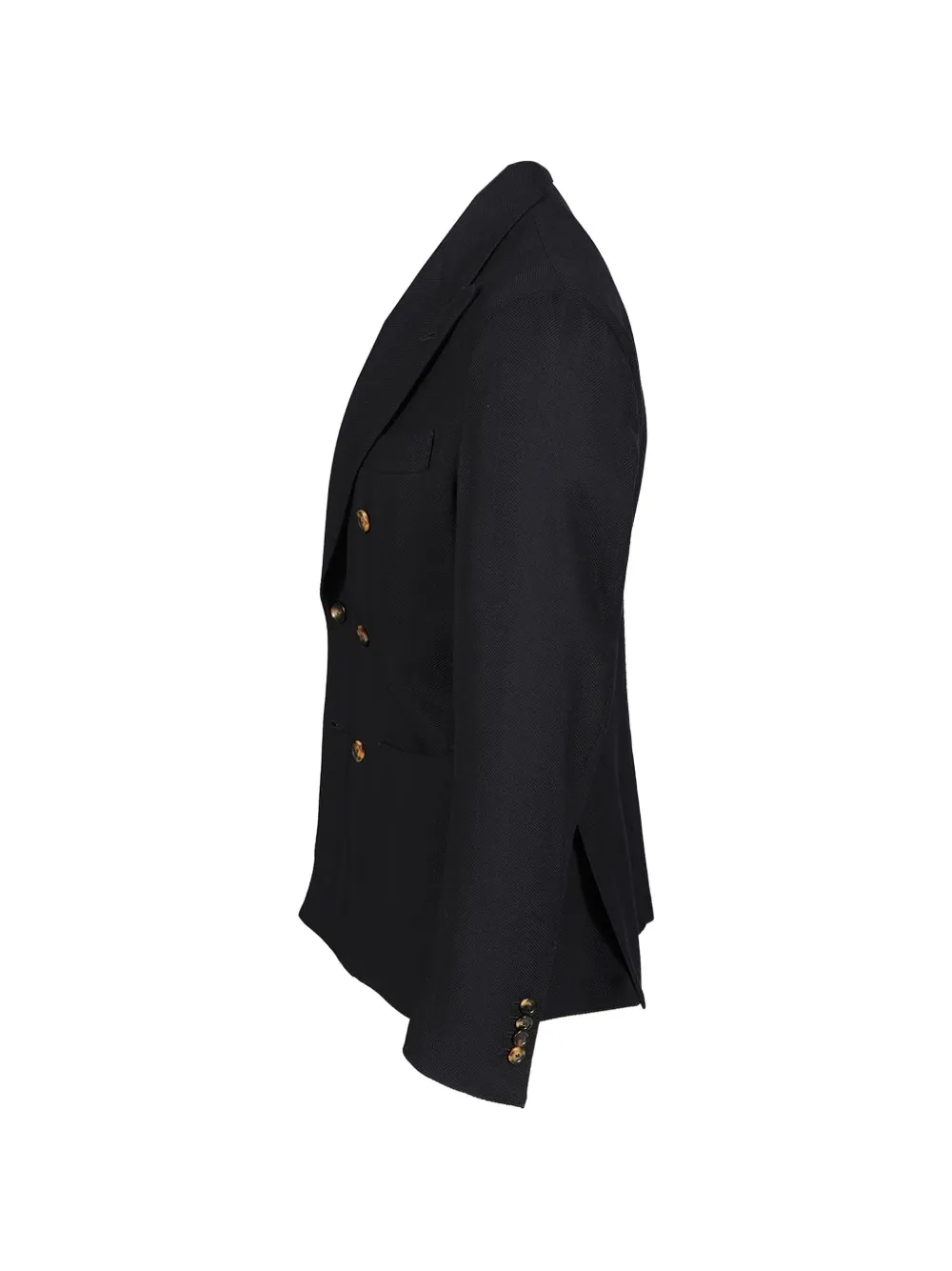 Al Duca D Aosta 1902 Blazer met visgraatpatroon Blauw