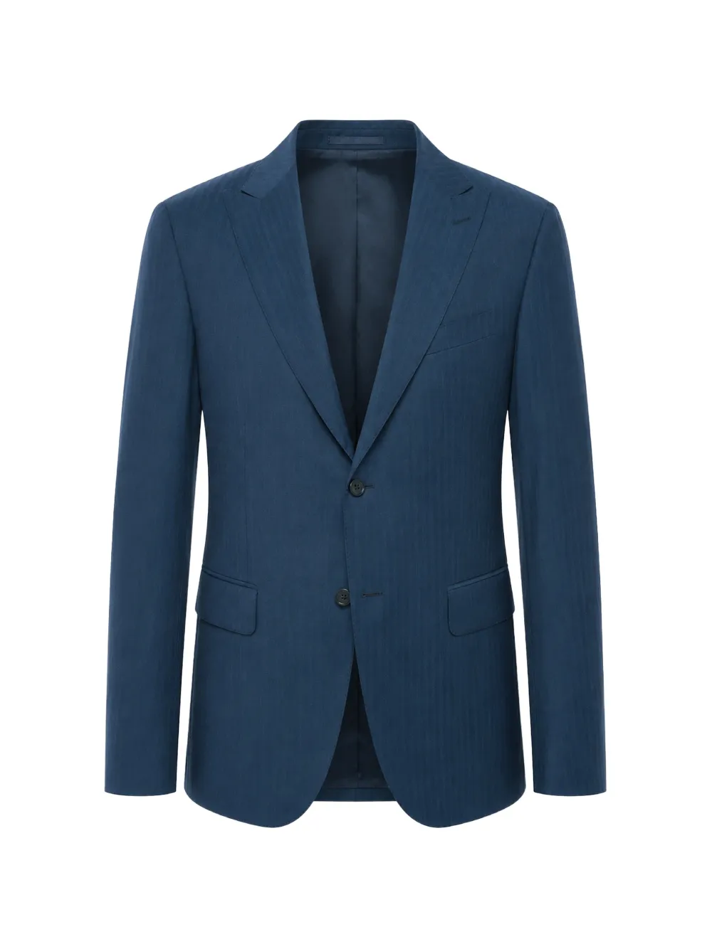 Corneliani pinstripe single-breasted blazer - Blau