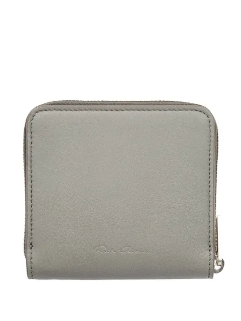 Rick Owens zip-around leather wallet