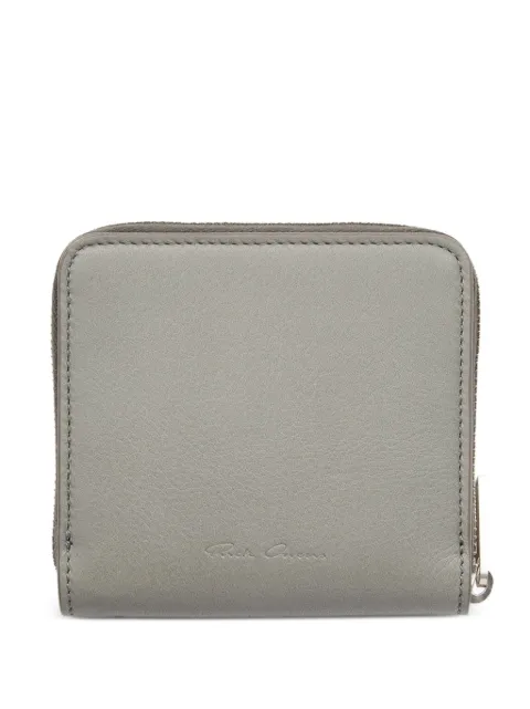 Rick Owens zip-around leather wallet
