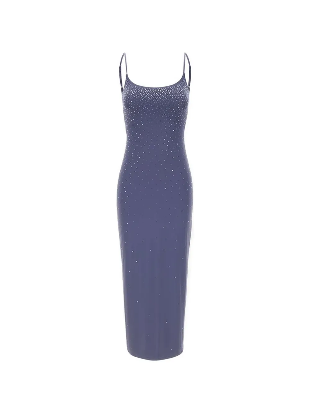 MC2 Saint Barth rhinestone-embellished dégradé-effect midi dress