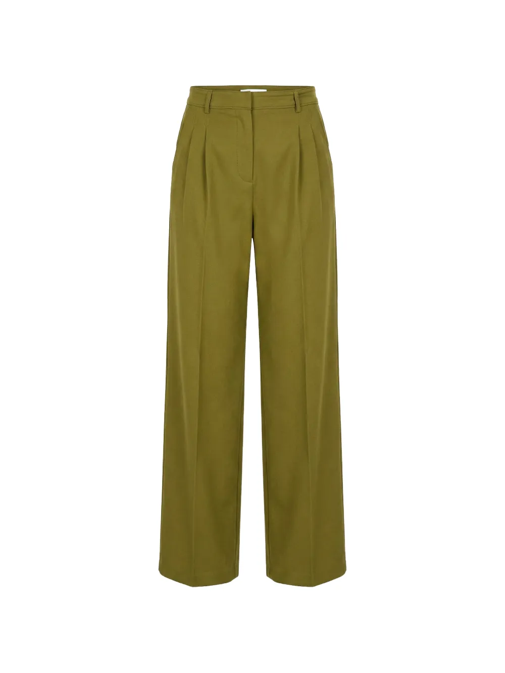 Benetton pleated straight-leg trousers - Verde
