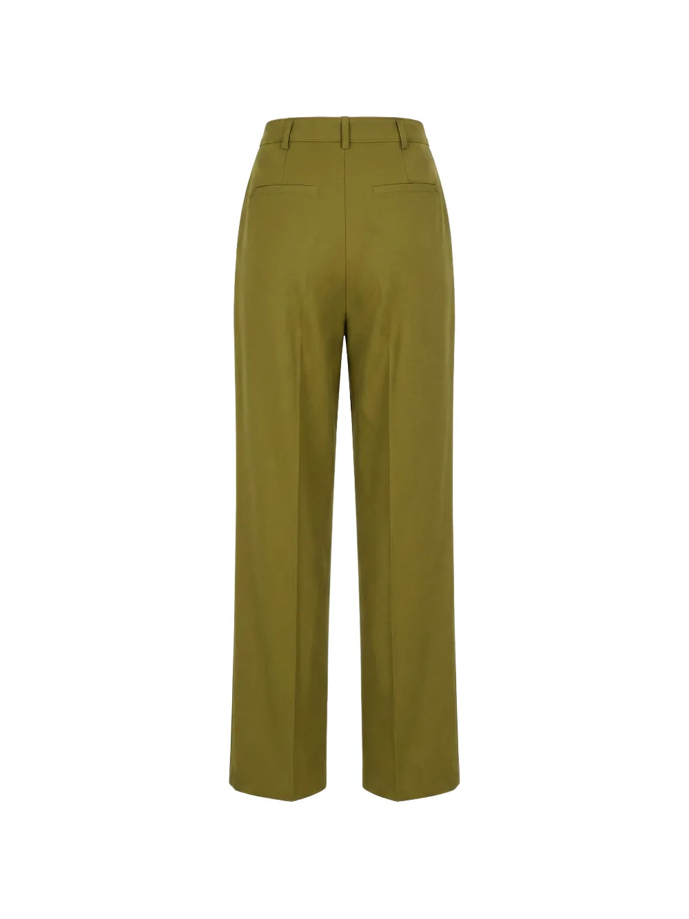 Benetton Straight plooibroek Groen