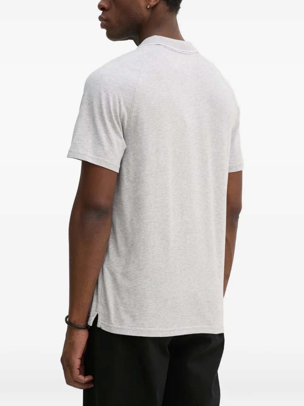 Levi's Shoreline Tech poloshirt met raglan mouwen Grijs