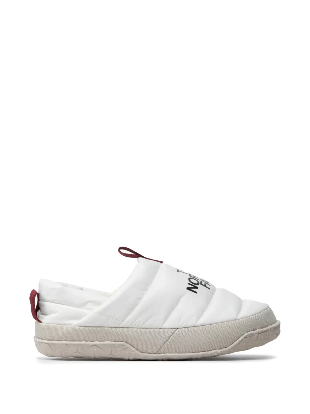 The North Face Nuptse quilted mules - Bianco