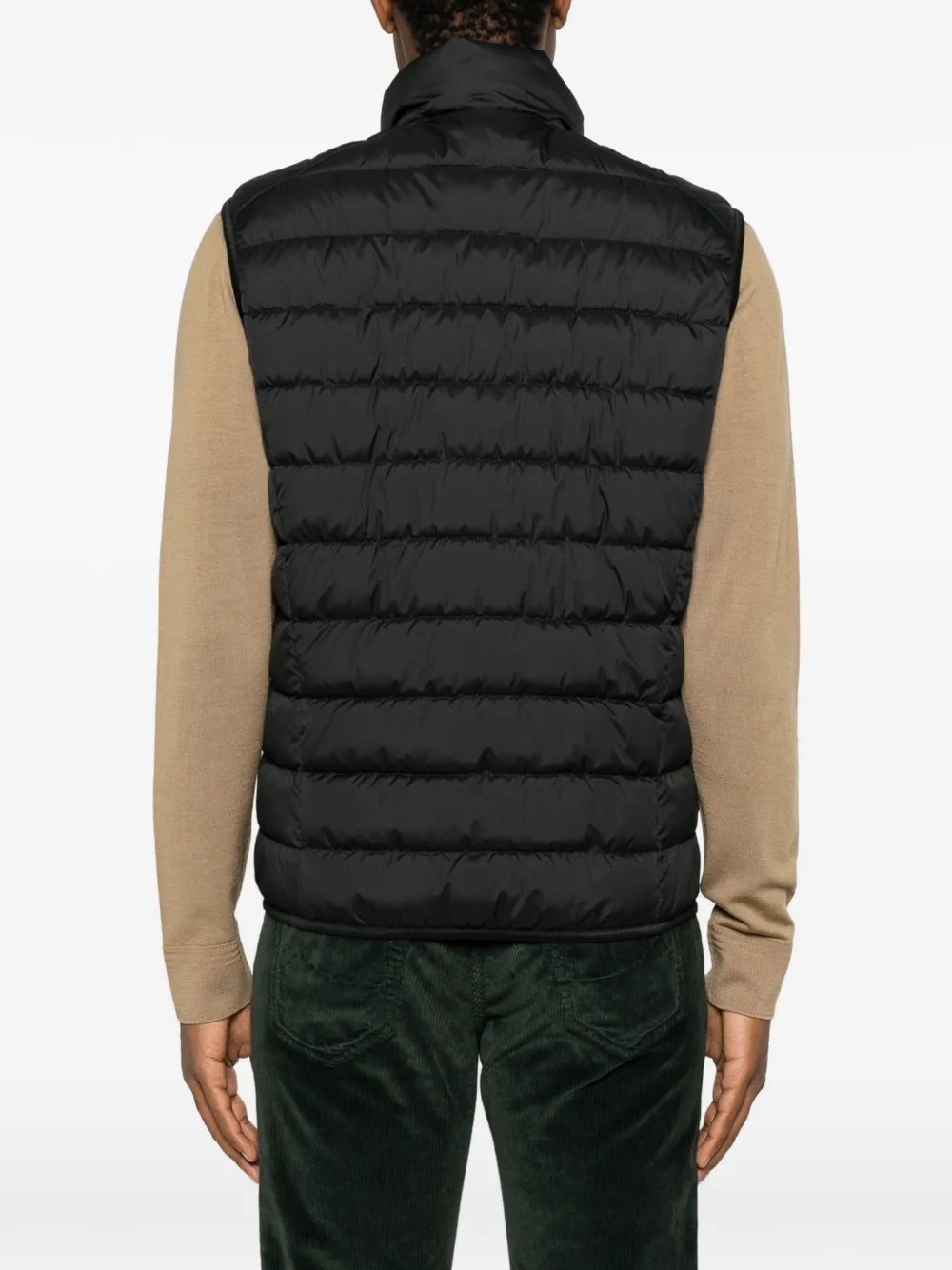 Marc O'Polo Bodywarmer met logopatch Zwart