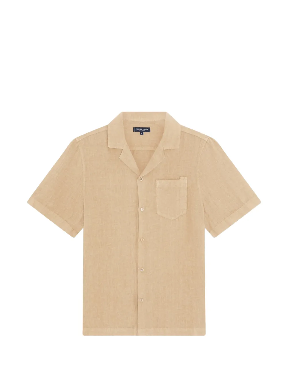 Frescobol Carioca Camicia Angelo in lino - Toni neutri