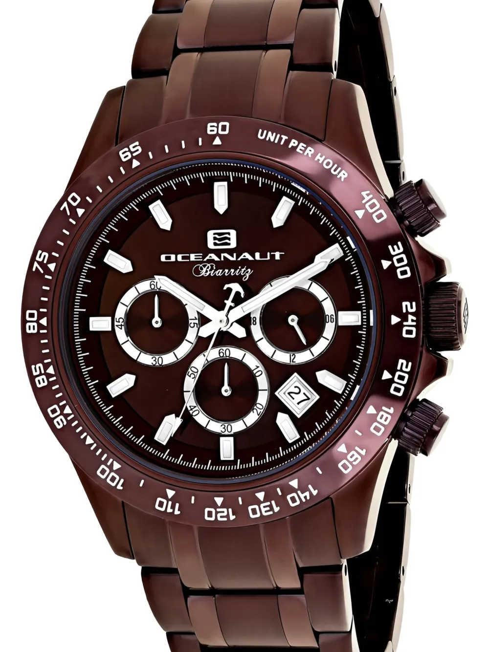  Oceanaut Biarritz 44mm Watch - Marron 