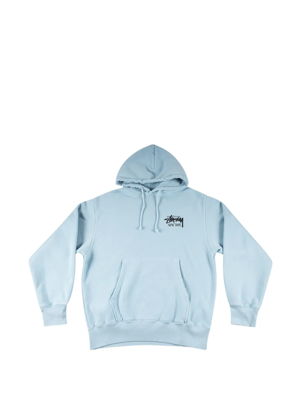 Stüssy graphic-print hoodie - Blu