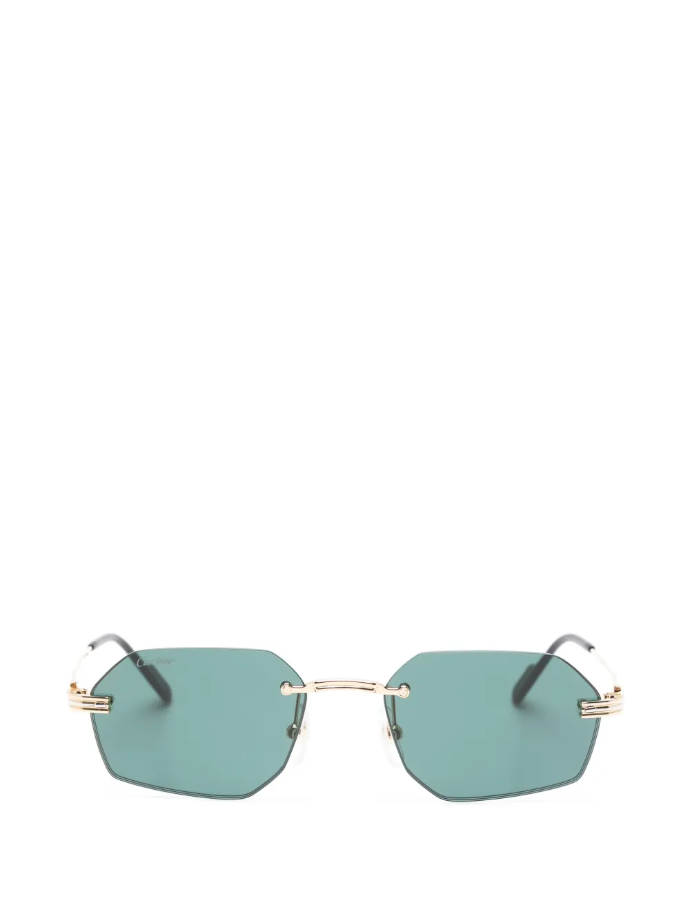 Cartier Eyewear Signature C de Cartier geometric-frame sunglasses - Oro