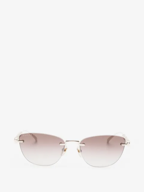 Gucci Eyewear rimless sunglasses